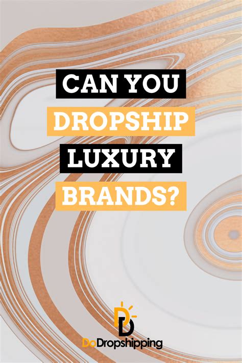 how to drop ship luxury products.